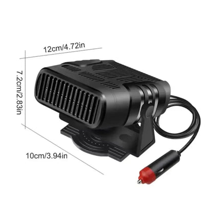 Portable Dual-Function 24V (200W) Car Heater & Cooler