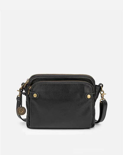 PremierSatchel Leather Crossbody Shoulder Bag