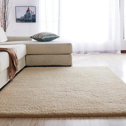 Plush Low Pile Microfiber Floor Mat - BritishElegance