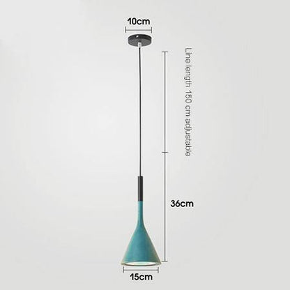 Scandinavian Hanging Cone Light Fixture