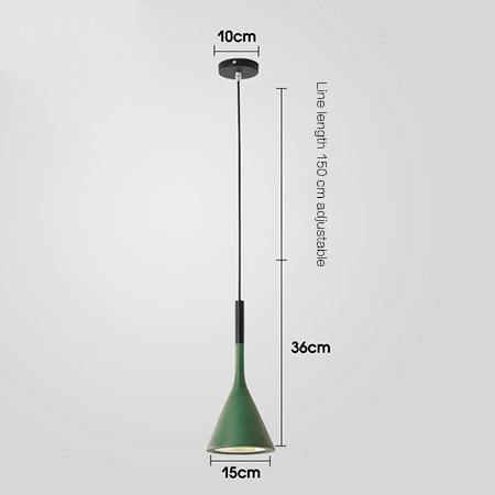 Scandinavian Hanging Cone Light Fixture