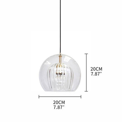 Crystal Glass LED Hanging Light