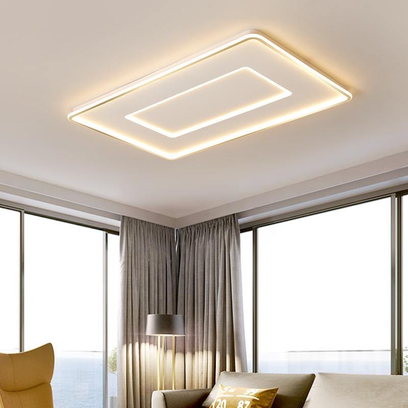 Modern Geometric LED Ceiling Lamp - BritishElegance