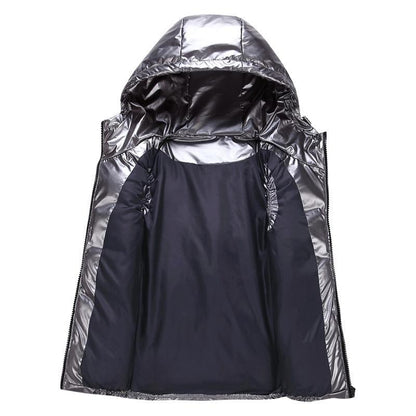Women’s Padded Hooded Gilet | Sleeveless