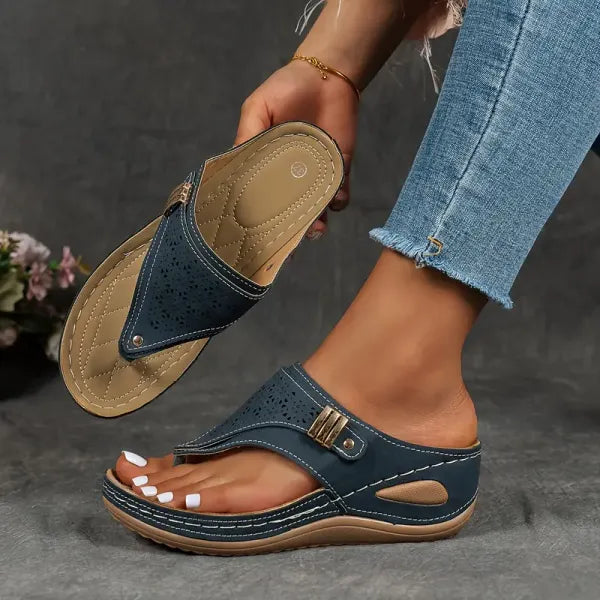 Comfortable Arch Support Wedge Sandals for Women