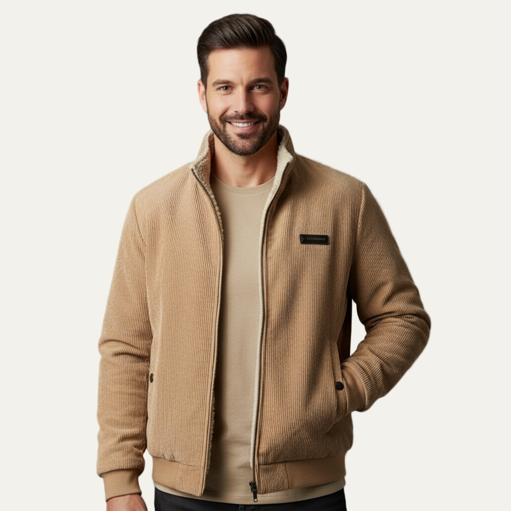 Men’s Corduroy Bomber Jacket