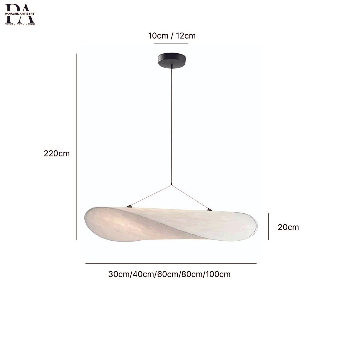 Soft White Hanging Pendant Lamp
