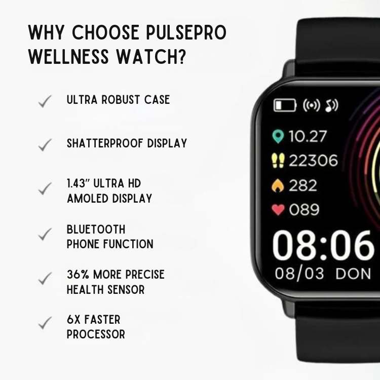 PulsePro Wellness Watch