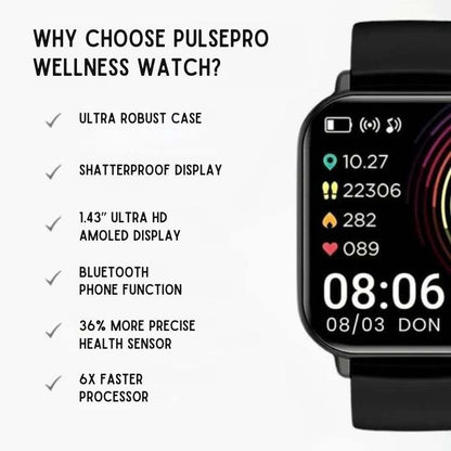 PulsePro Wellness Watch