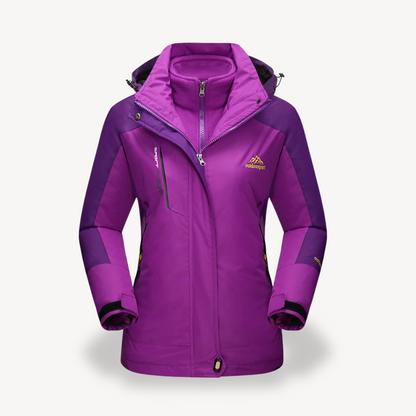 Women's 3-in-1 Waterproof Ski Jacket