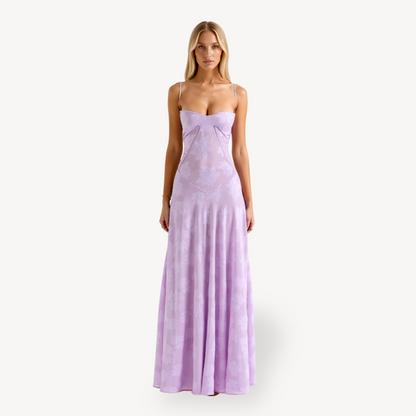 Women's Floral Lace Maxi Dress
