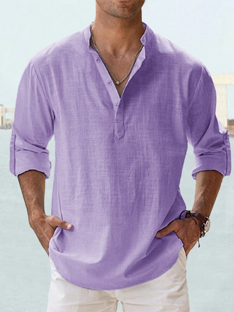 Comfortable Men's Shirt - Loose Fit - Lightweight and Stylish