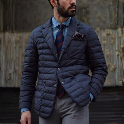 Quilted Padded Smart Casual Jacket