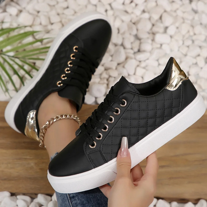 Melora – Women’s Orthopedic Quilted Sneakers