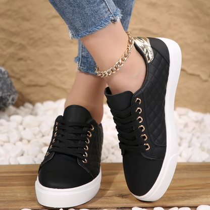 Melora – Women’s Orthopedic Quilted Sneakers