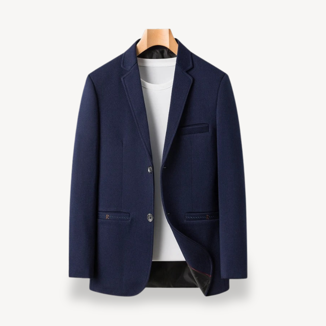 Casual Men’s Button Closure Blazer