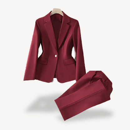 Women's Formal Blazer & Pants Set