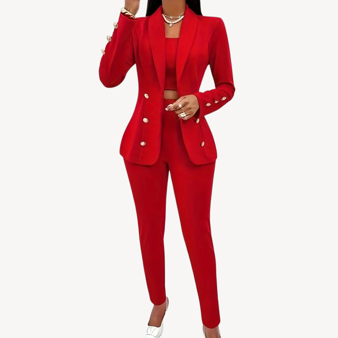 Women’s Tailored Blazer & Pant Set