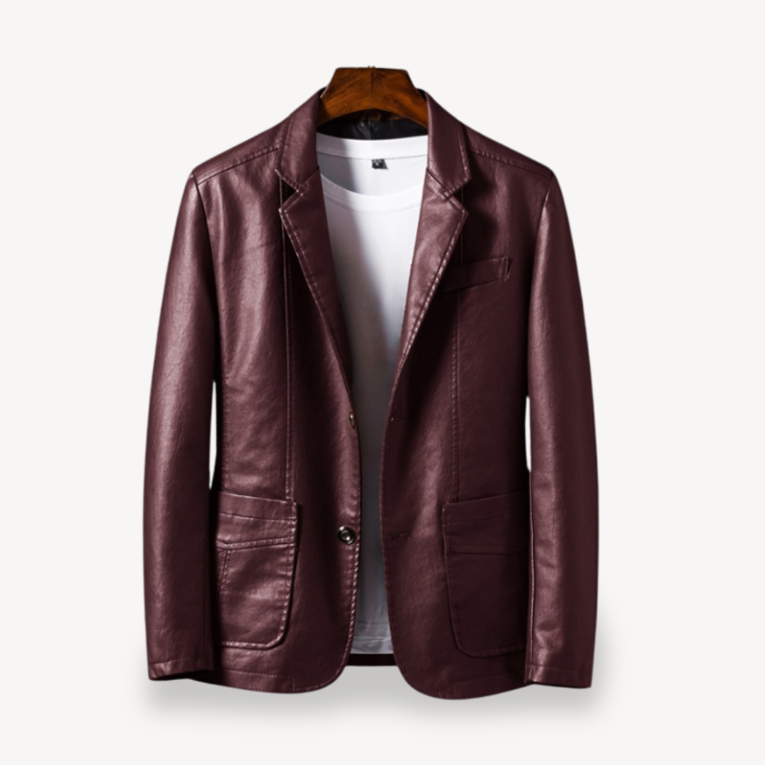 Leather Blazer for Women