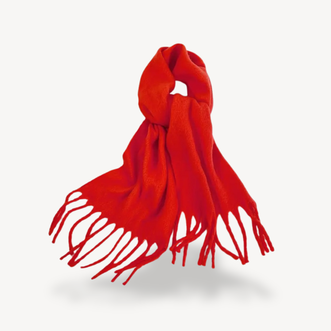 Fringed Wool Scarf