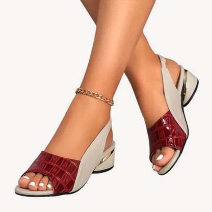 Women's Orthopedic Block Heel Sandals