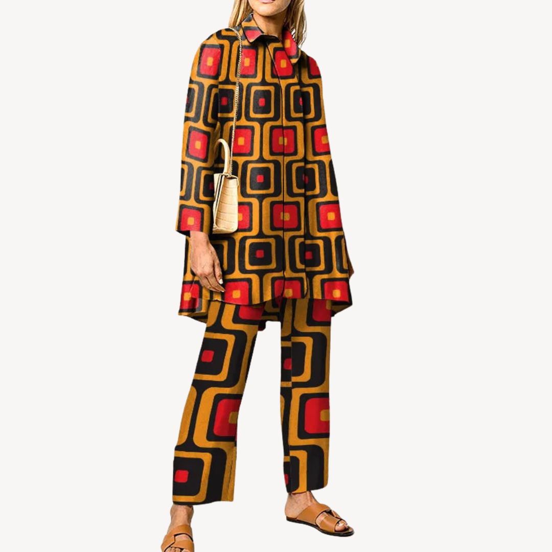 Abstract Print Co-ord Set