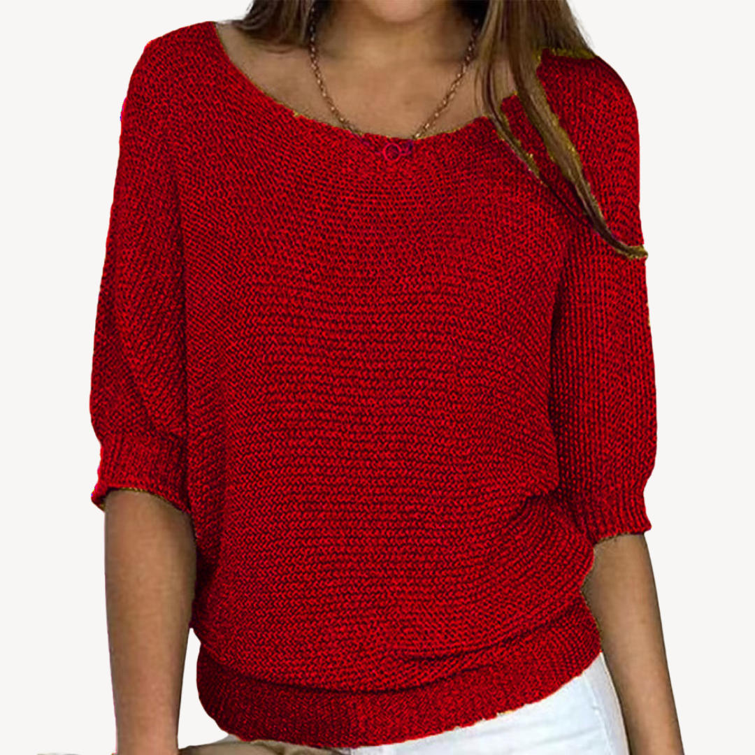 Women’s Knit Pullover Sweater Casual