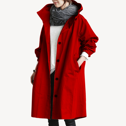 Long Hooded Coat Women Winter Jacket