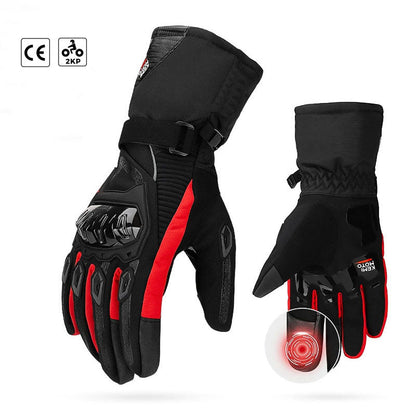 Warm Insulated Motorcycle Gloves for Winter Riding - BritishElegance