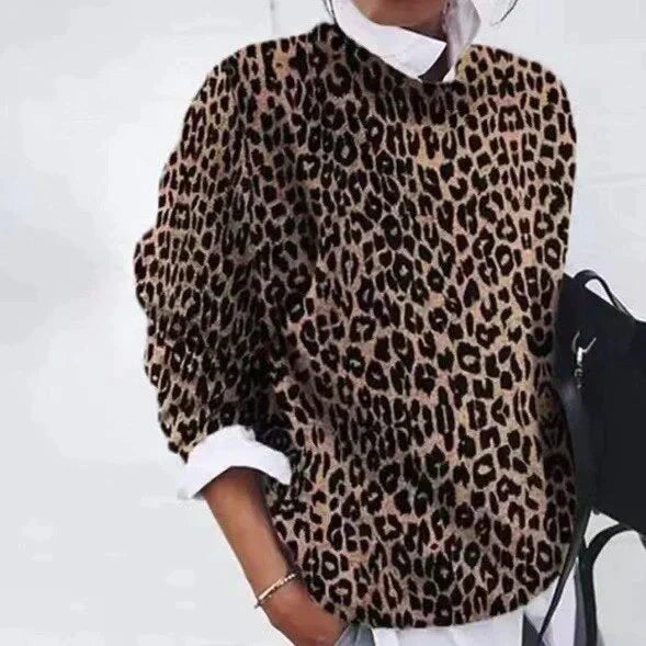 Refined Printed Sweater - Sienna