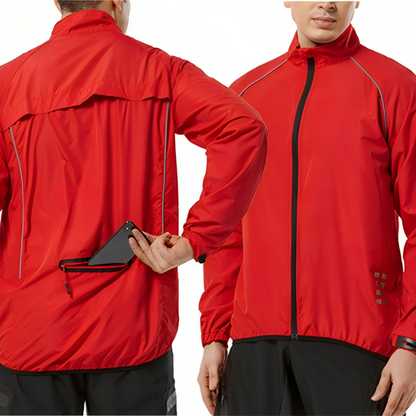 Reflective Cycling Jacket for Men - ReflectoRide