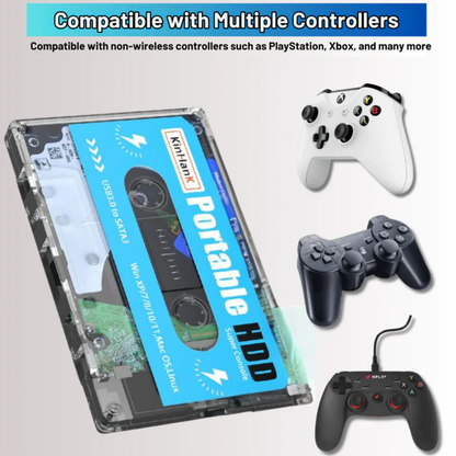 Classic Retro Game Console with 110,000 Games - BritishElegance