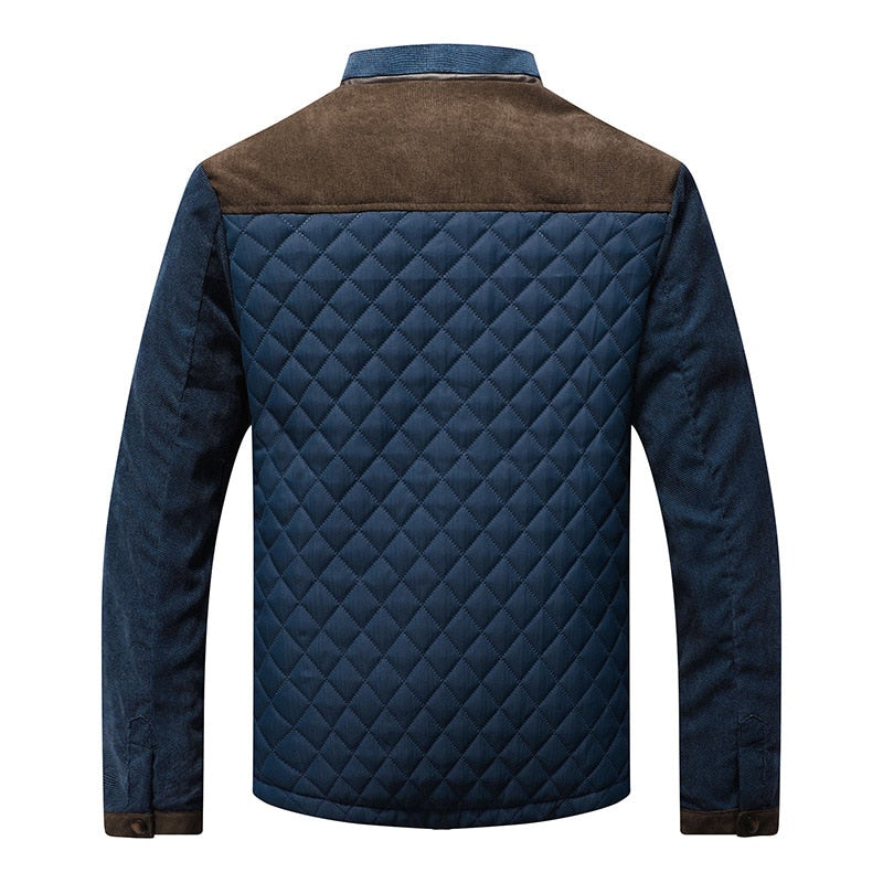 Retro windbreaker with stand-up collar for men - Orlando