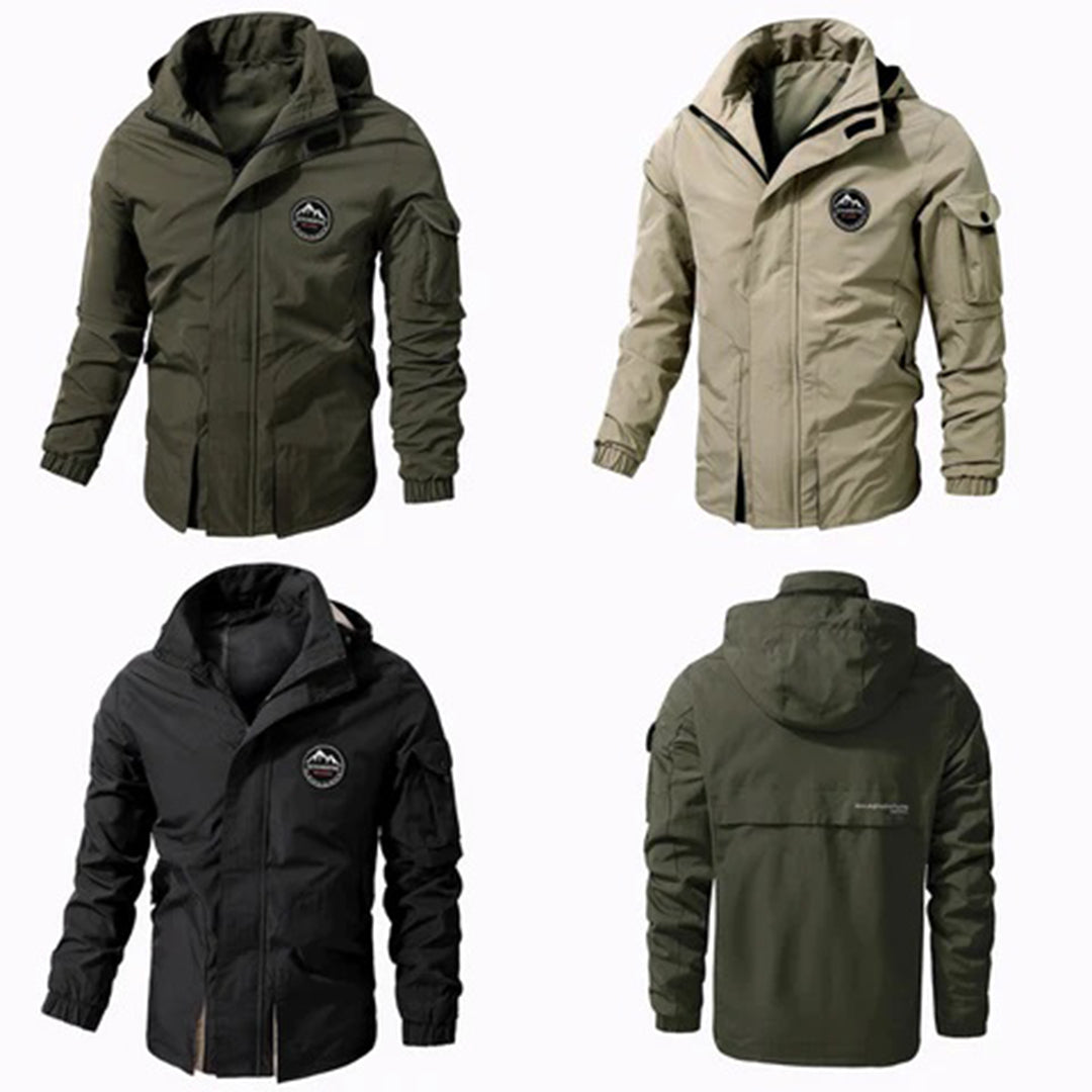 Men’s Rugged Weather Resistant Tactical Outdoor Jacket