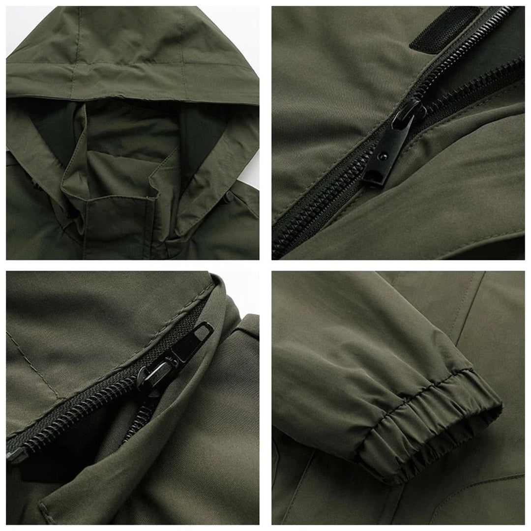 Men’s Rugged Weather Resistant Tactical Outdoor Jacket