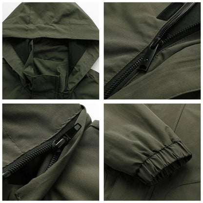 Men’s Rugged Weather Resistant Tactical Outdoor Jacket