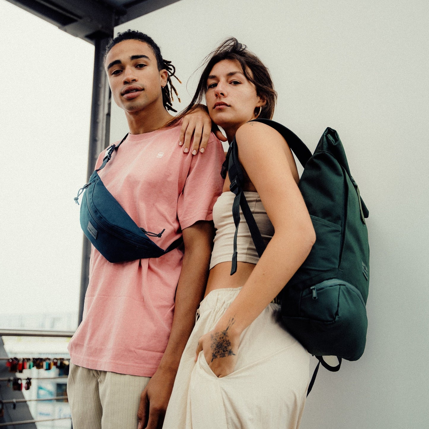 Rolltop Backpack – UrbanFlow