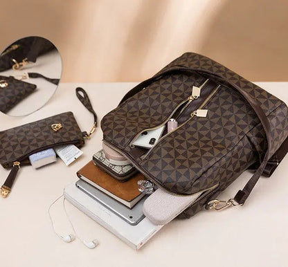 Averra | Stylish Convertible Backpack with Clutch – Water-Resistant, Spacious & Versatile