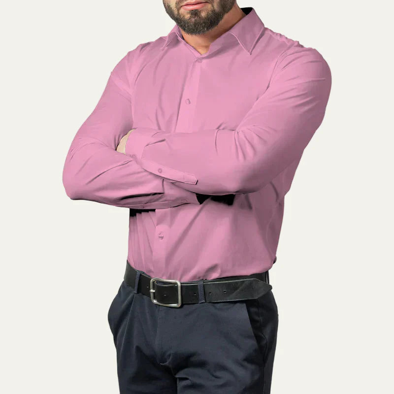 Men’s Slim Wrinkle-Free Dress Shirt