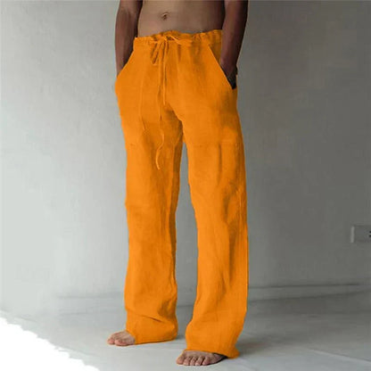 Comfortable Loose Fit Mens Drawstring Pants