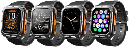 Rugged Smartwatch with Heart Rate Monitor & Step Tracker - EnduranceX