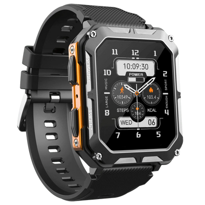 Rugged Smartwatch with Heart Rate Monitor & Step Tracker - EnduranceX