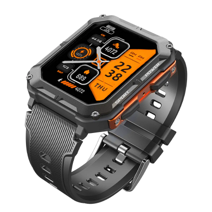 Rugged Smartwatch with Heart Rate Monitor & Step Tracker - EnduranceX