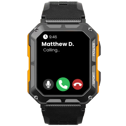Rugged Smartwatch with Heart Rate Monitor & Step Tracker - EnduranceX