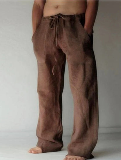 Wilhelm | Men’s Linen Pants – Casual Summer Trousers with Breathable Comfort