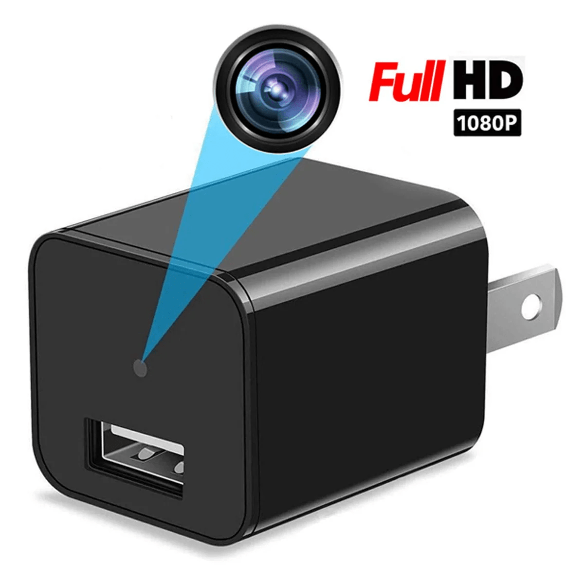 HD Wi-Fi USB Wall Charger Security Camera - BritishElegance