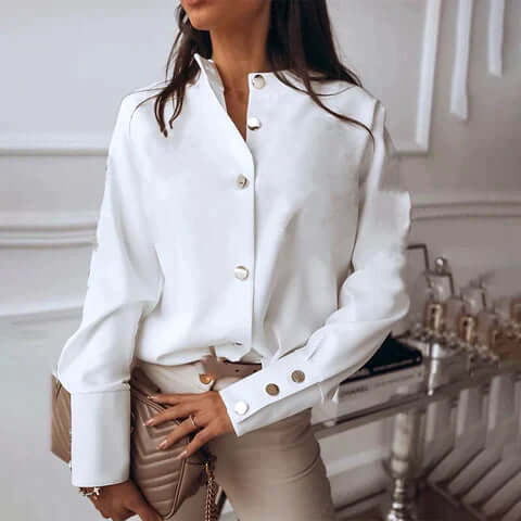 Timeless Chic Women's Blouse for Any Event - BritishElegance