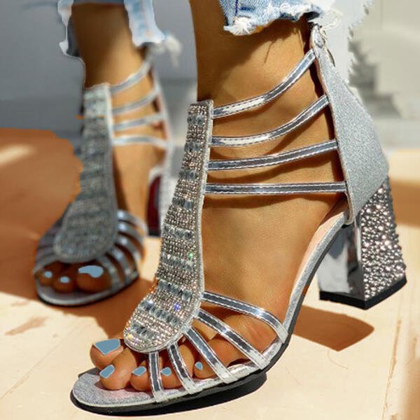 Ladies High Heel Summer Sandals for Comfortable Wear