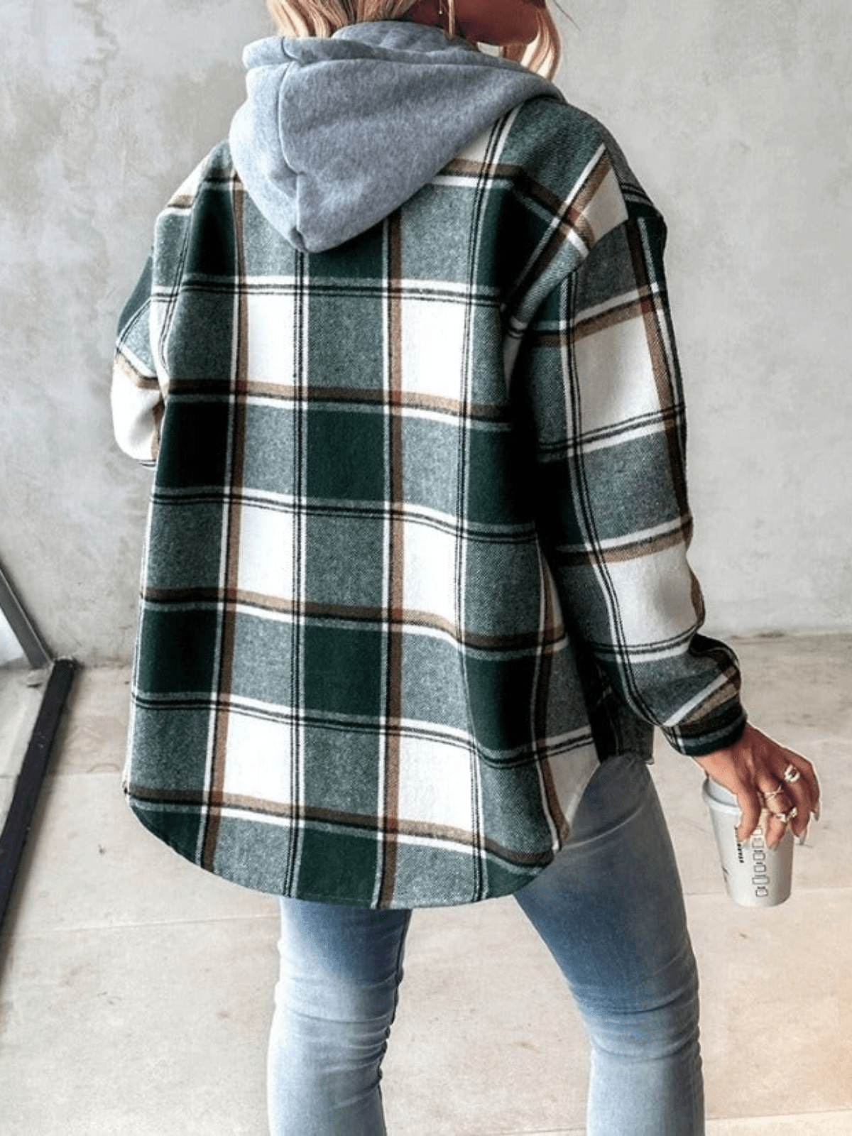 Cyan | Women's Hood Jacket | Winter