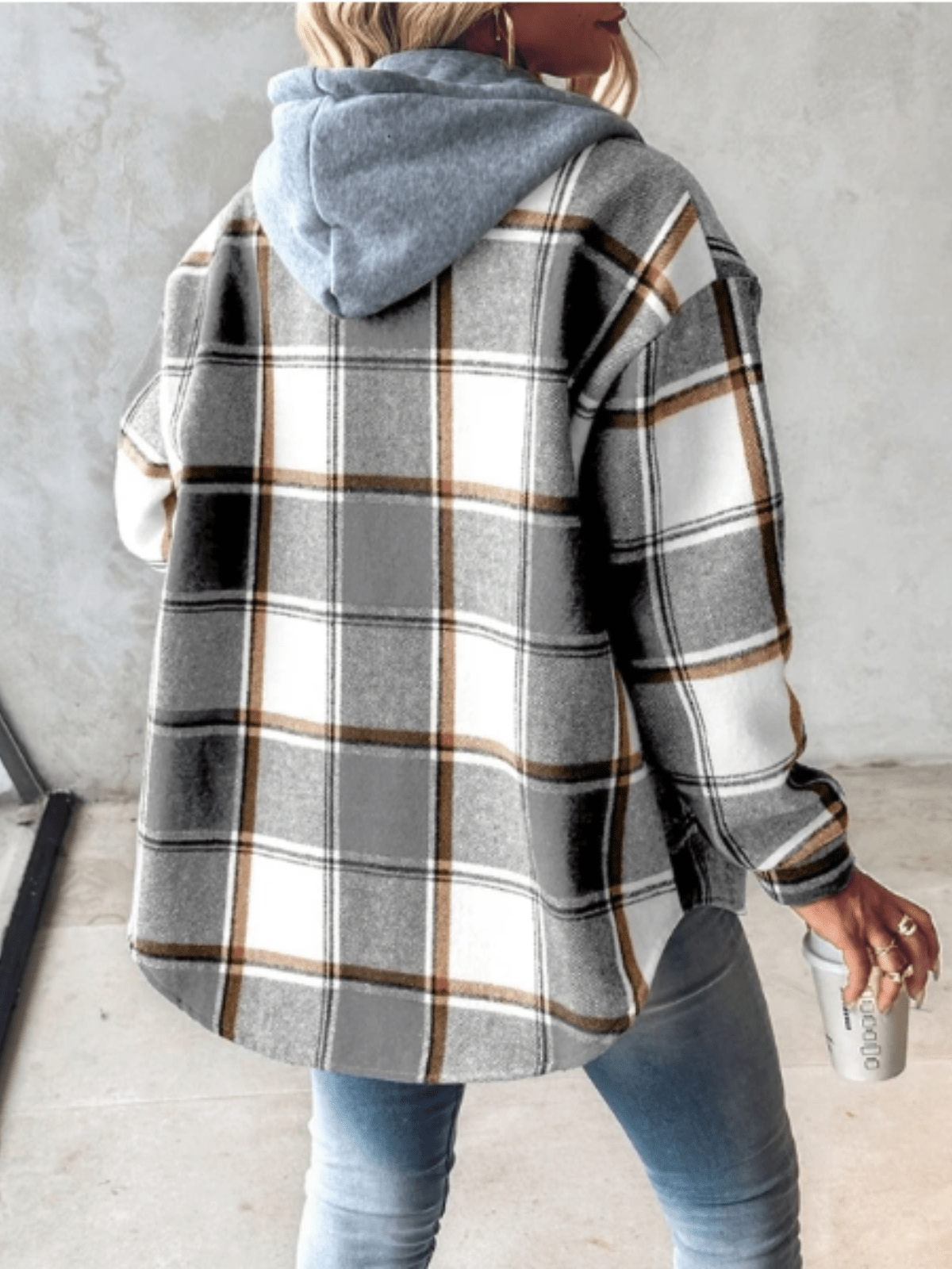 Cyan | Women's Hood Jacket | Winter